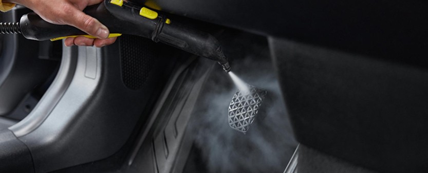 Professional steam cleaning, removing car odour from fabric seats in Melbourne